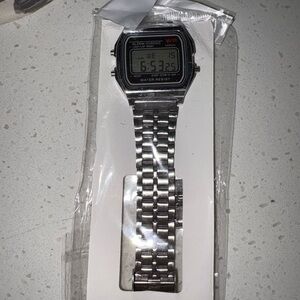 Alarm chrono wrist watch watered resist